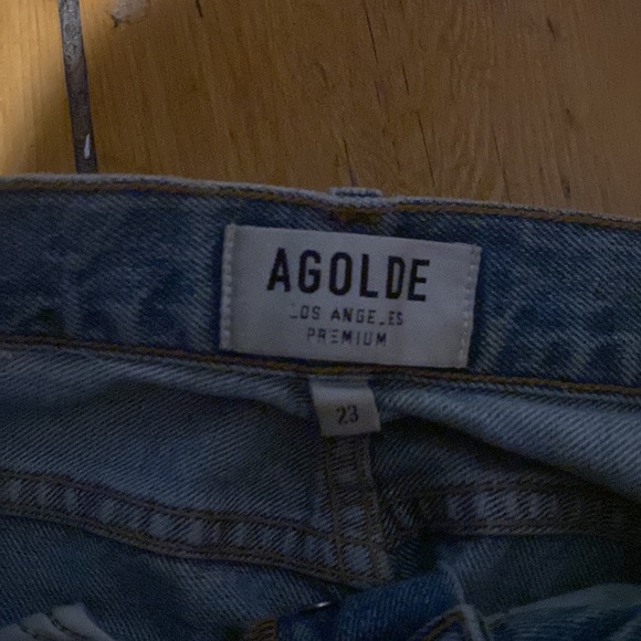 Agolde Jamie High Rise Jeans - light wash - Picture 3 of 3